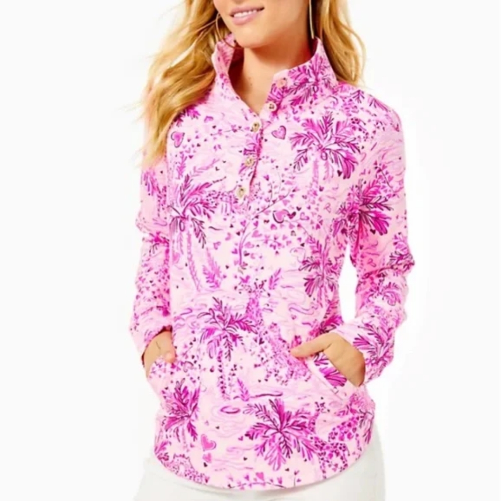 Lilly Pulitzer UPF 50 Captain Round Hem Popover